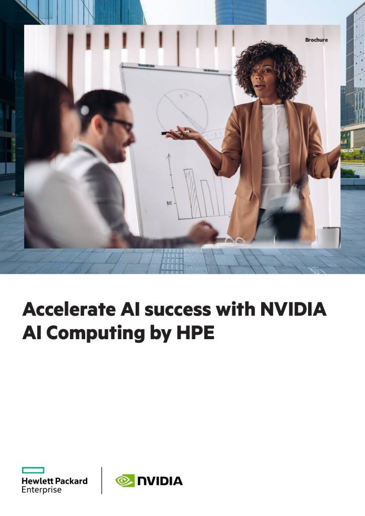 Accelerate AI success with NVIDIA AI Computing by HPE