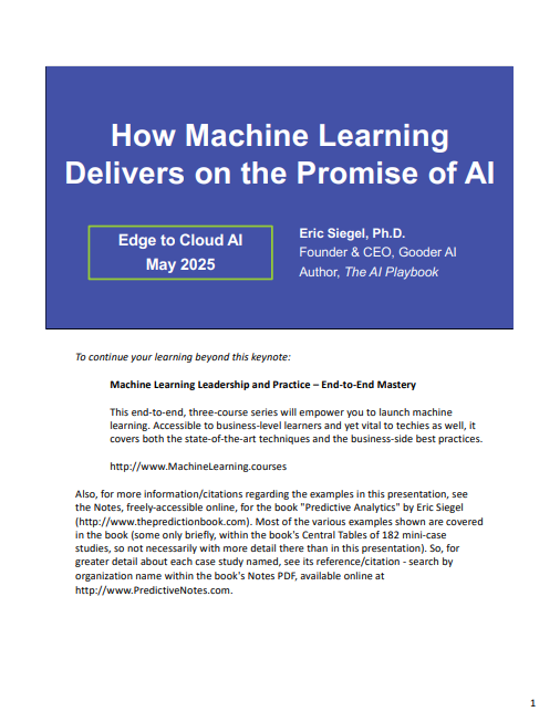 Unlock the True Business Value of Machine Learning